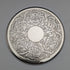 Set of 6 vintage silver-plated coasters